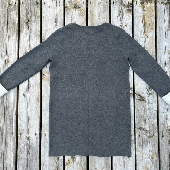 rain + rose⎪Woll Blend Open Front Cardigan - Picture 2 of 8